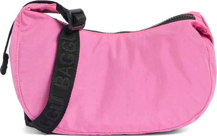 Small Recycled Nylon Crescent Bag
