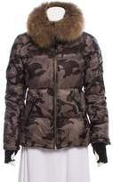 Thumbnail for your product : SAM. Fur-Trimmed Down Jacket