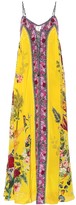 Thumbnail for your product : Camilla Printed silk lace-up maxi dress
