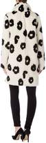 Thumbnail for your product : Oui Animal print faux fur coat