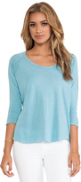 Thumbnail for your product : James Perse Inside Out Raglan Tee