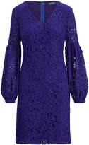 Ralph Lauren Lace Long-Sleeve Dress