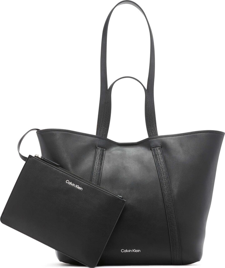 Calvin Klein Silver Women's Tote Bags | ShopStyle