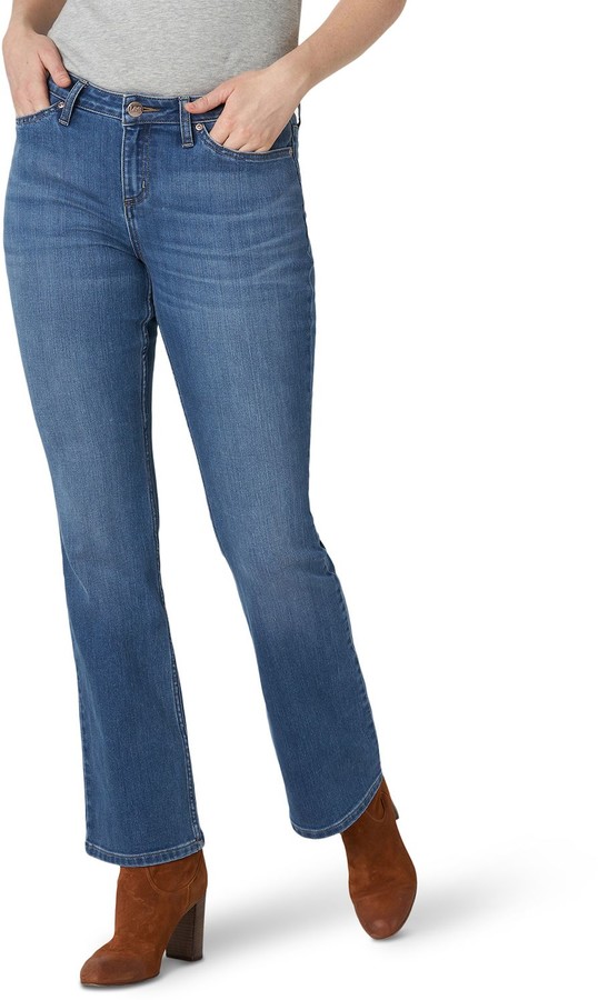 lee women's jeans boot cut