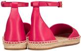 Thumbnail for your product : Color-Block Leatherankle-Strap Espadrille
