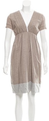 Brunello Cucinelli Belted A-Line Dress w/ Tags