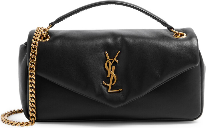 Saint Laurent Mono Small Leather Shoulder bag