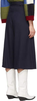 See by Chloe Navy City Trousers