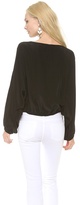 Thumbnail for your product : Emerson Thorpe Reese Silk Dolman Top