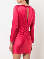 Thumbnail for your product : Mason by Michelle Mason Rushed Silk Mini Dress