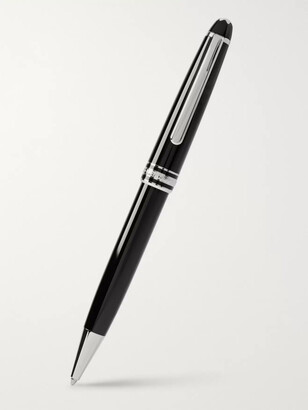 Montblanc Meisterstück Classique Resin and Platinum-Plated Ballpoint Pen - Men - Black