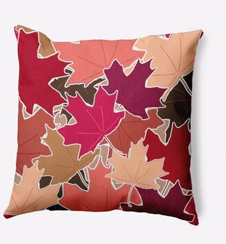 16x16 Modern Monogram 'g' Square Throw Pillow Pink/Purple - e by design