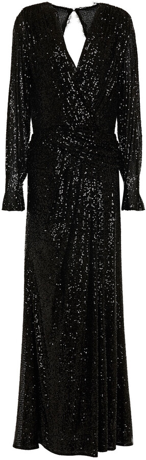 Jonathan Simkhai Wrap-effect Sequin-embellished Stretch-tulle Gown ...