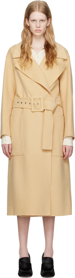 Melton Wool Coat | ShopStyle