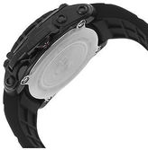 Thumbnail for your product : Elini Barokas 20009-BB-01 Men's The General Black Silicone and Dial Black IP
