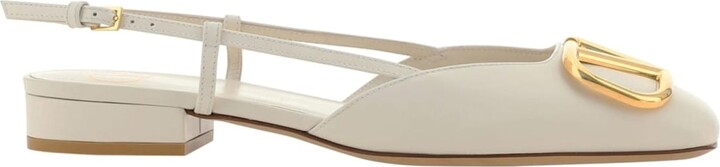 Garavani Vlogo Ballerina Flats
