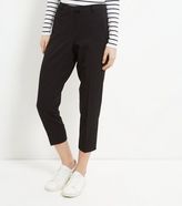 Thumbnail for your product : New Look Blacked Cropped Slim Leg Trousers