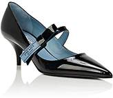 Thumbnail for your product : Prada Women's Bow-Embellished Patent Leather Pumps - Nero