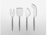 Thumbnail for your product : Calvin Klein Molten Cheese Knife Set In Nickel