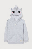 Thumbnail for your product : H&M Hooded jacket with appliqués