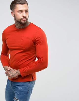 Another Influence Long Sleeve Pocket T-Shirt