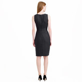 Thumbnail for your product : Super Petite Angie dress in pinstripe 120s wool