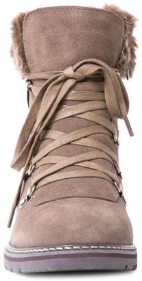 Blondo Vails Faux Fur-Trim Waterproof Ankle Boots