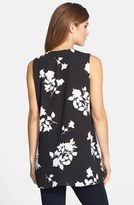 Thumbnail for your product : Vince Camuto 'Shadow Bouquet' Asymmetrical Ruffle Blouse