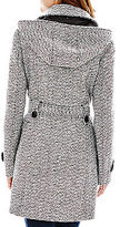 Thumbnail for your product : Liz Claiborne Belted Wool-Blend Coat - Talls