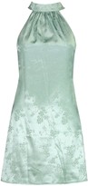 Thumbnail for your product : boohoo Floral Jacquard Satin Sleeveless Swing Dress