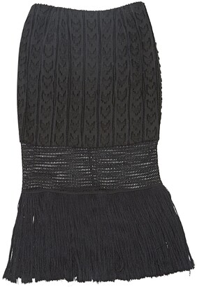 Tamara Mellon black Polyester Skirts