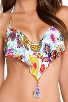 Thumbnail for your product : Luli Fama Paradise Flutter Top