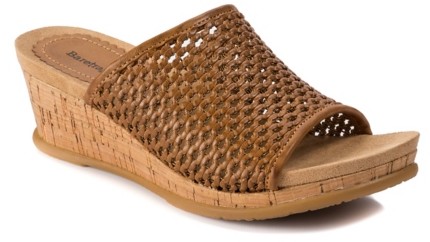 baretraps flossey wedge sandal