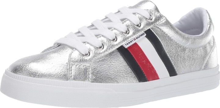 Tommy Hilfiger Women's Silver Shoes | ShopStyle