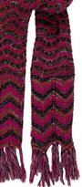 Thumbnail for your product : Missoni Chevron Knit Scarf w/ Tags