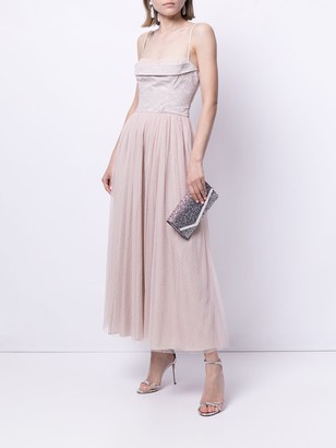 Valentino Pre-Owned Point D'esprit Gown