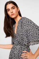 Thumbnail for your product : French Connection Akira Drape Printed Dress