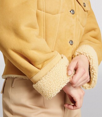 Chloé Shearling Cropped Jacket