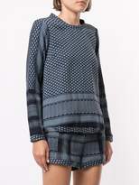 Thumbnail for your product : Cecilie Copenhagen patterned relaxed blouse