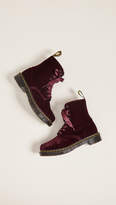 Thumbnail for your product : Dr. Martens 1460 Pascal Velvet 8 Eye Boots