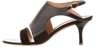 Alexa Wagner Leather Cage Sandals
