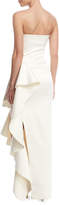 Thumbnail for your product : SOLACE London Aryana Strapless Maxi Dress w/ Dramatic Ruffle Detailing