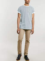 Thumbnail for your product : Topman Green Tile Roller Fit T-Shirt