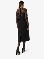 Thumbnail for your product : Prada Frankenstein print midi dress