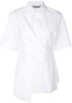 Thumbnail for your product : Sportmax belted shortsleeved shirt