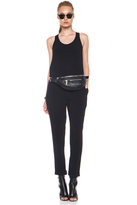 Thumbnail for your product : Rag and Bone 3856 rag & bone Jess Triacetate-Blend Jumpsuit in Black