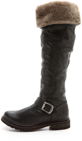 Thumbnail for your product : Frye Valerie Shearling Over the Knee Boots