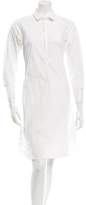 Thumbnail for your product : Alexander McQueen Woven Knee-Length Shirtdress