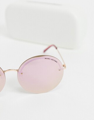 Marc Jacobs 406/G/S oversized round lens sunglasses