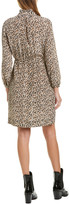 Thumbnail for your product : Rebecca Taylor Tie-Front Silk Shirtdress